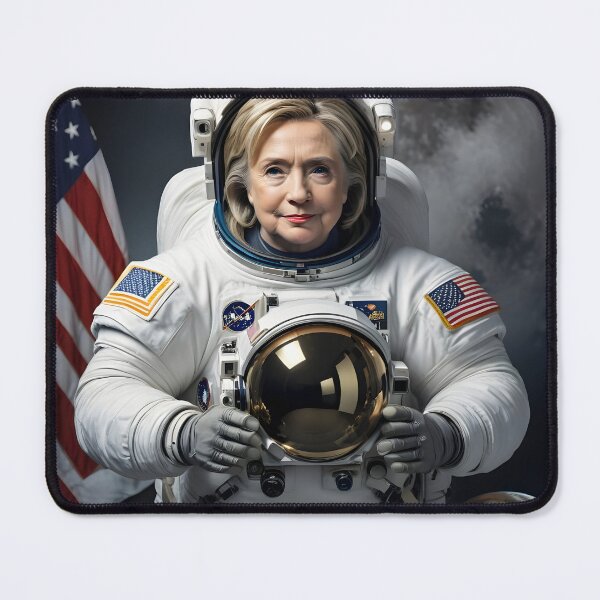 Item preview, Hillary Clinton As An Astronaut designed and sold by Paw's Arts.