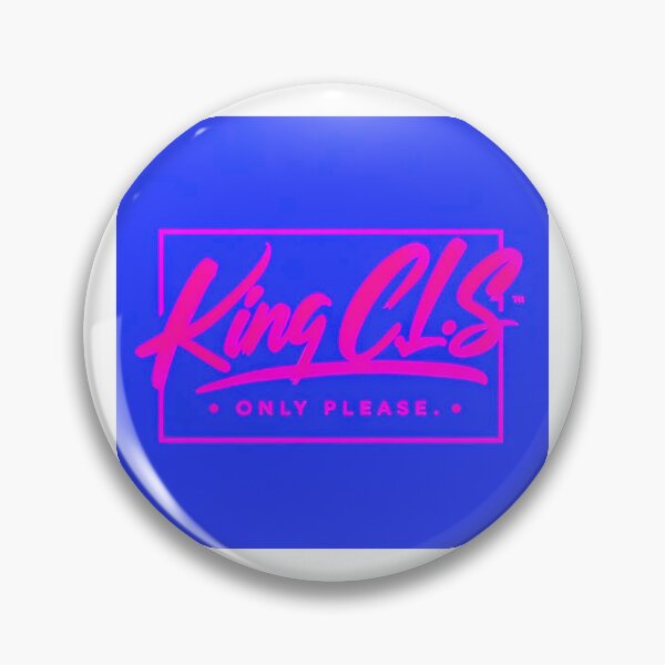 Item preview, King C.L.S Only Please Royal Plate | Light Royal Blue | Neon Pink designed and sold by Kingcls.
