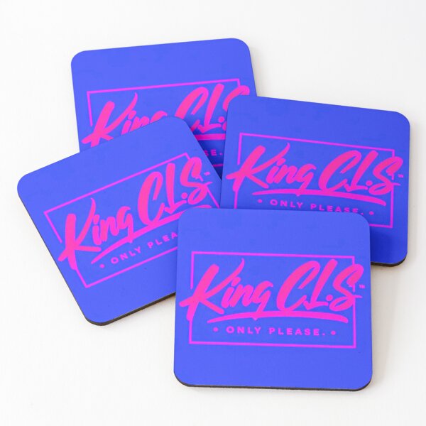 Item preview, King C.L.S Only Please Royal Plate | Light Royal Blue | Neon Pink designed and sold by Kingcls.