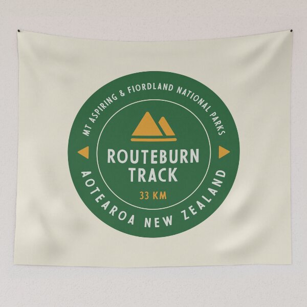 Item preview, Routeburn Track - Great Walk New Zealand designed and sold by fieldtripsupply.