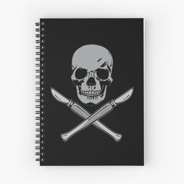 Item preview, Skull and Crossbones Cross Scalpels Pathology Grossing Surgery designed and sold by LethallyBlonde.