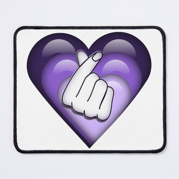 Item preview, Finger Heart Borahae designed and sold by MorningFlowerA.