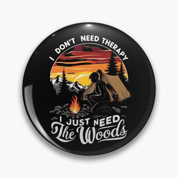 Item preview, The Woods Are My Therapy designed and sold by Nextlevellife.
