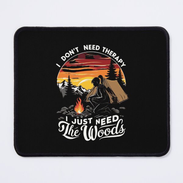 Item preview, The Woods Are My Therapy designed and sold by Nextlevellife.