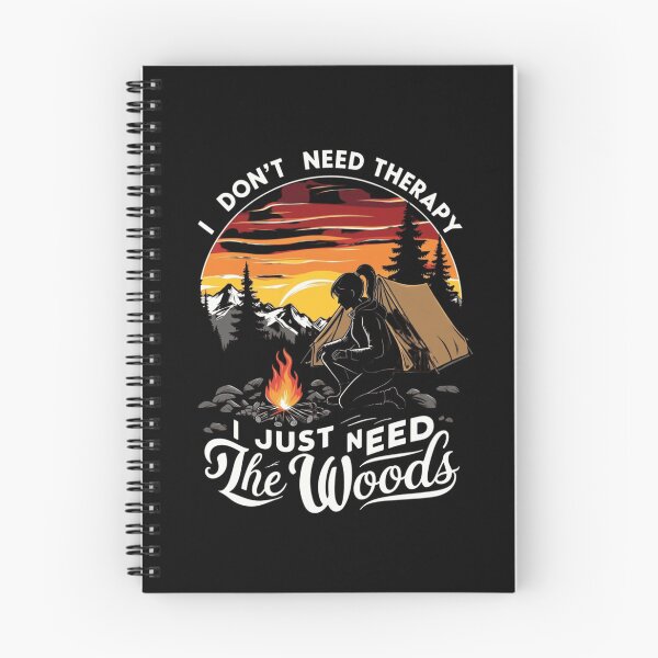 Item preview, The Woods Are My Therapy designed and sold by Nextlevellife.