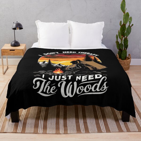 Item preview, The Woods Are My Therapy designed and sold by Nextlevellife.