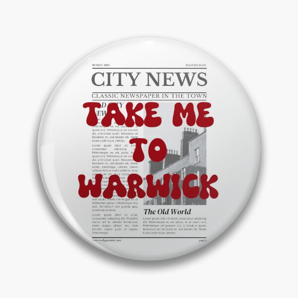 Item preview, Take Me to Warwick – The Rose and Rodeo Capital designed and sold by RM-Journey.