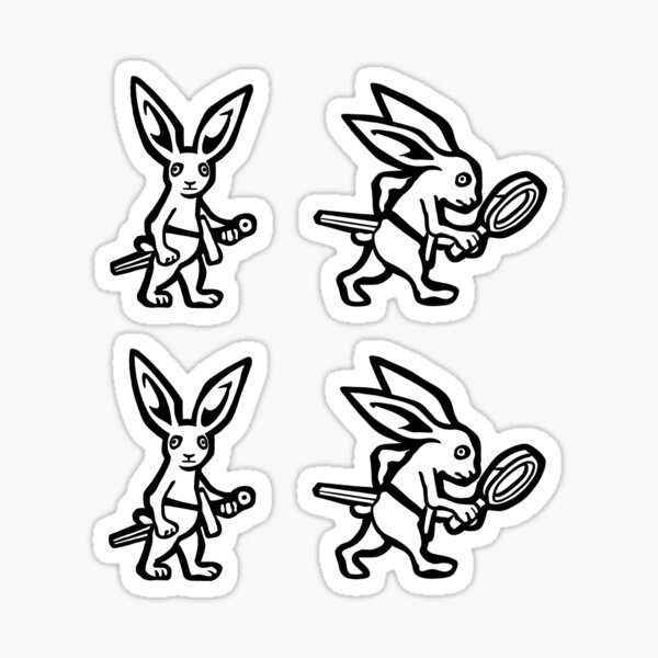 Item preview, HUD Bunny Sticker Pack designed and sold by Gears-One.