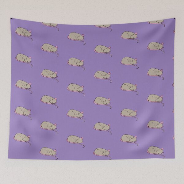 Item preview, Sleepy Rat (Beige) designed and sold by MothersMischief.