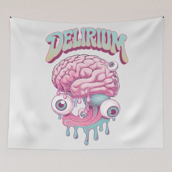 Item preview, Trippy Delirium  – Psychedelic Surreal Art designed and sold by paulo silveira.