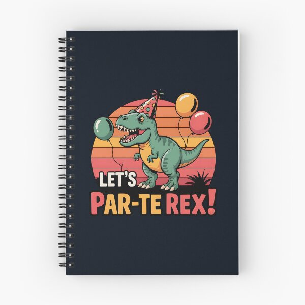 Item preview, Let’s Par-te Rex! – Funny T-Rex Party Pun designed and sold by Jollys-ArtShop.