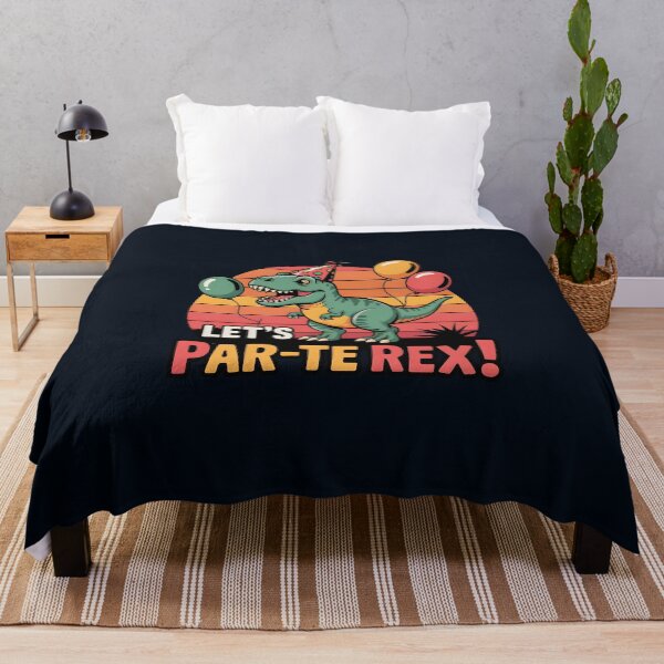 Item preview, Let’s Par-te Rex! – Funny T-Rex Party Pun designed and sold by Jollys-ArtShop.