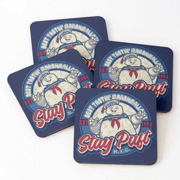 Item preview, Stay Puft Button Dks Worn designed and sold by Alema Art.