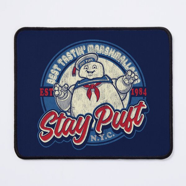 Artikelvorschau, Stay Puft Button Dks Abgenutzt entworfen und verkauft von Alema Art.