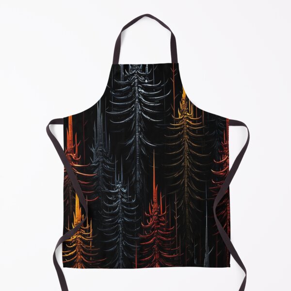Item preview, Dark Surreal Forest – Glowing Abstract Tree Art designed and sold by Art Garden.