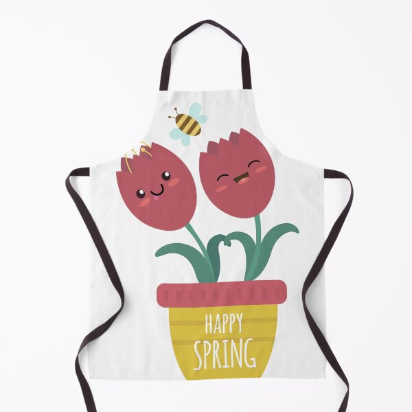 Item preview, Happy Spring - Tulips and Bee designed and sold by TodoBonito.