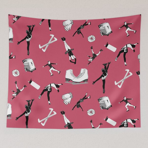 Item preview, Figure Skating Female Silhouettes and Accessories  designed and sold by Purposely Designed.