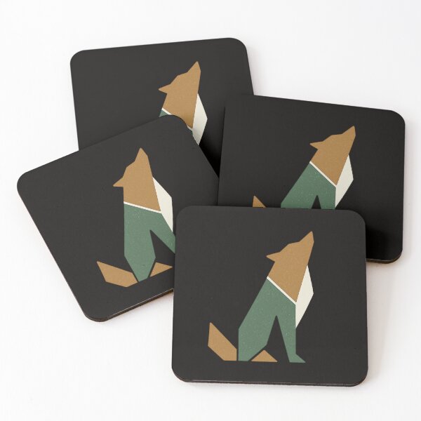 Item preview, Geometric Wolf  designed and sold by PerlowskiArt.