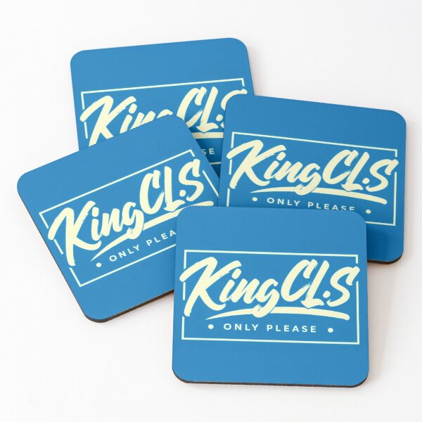Item preview, King C.L.S Only Please Royal Plate | Pacific Blue | Cream White designed and sold by Kingcls.