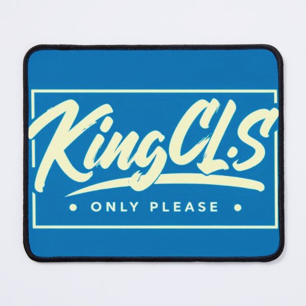 Item preview, King C.L.S Only Please Royal Plate | Pacific Blue | Cream White designed and sold by Kingcls.