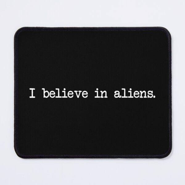 Item preview, I Belive In Aliens Black designed and sold by DJStuffs.