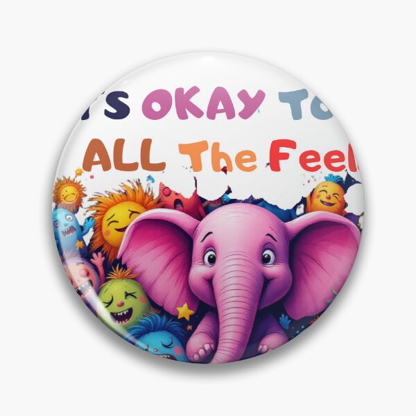 Item preview, It's Okay To Feel All The Feels, Speech Therapy, ABA Therapist, BCBA, Mental Health, RBT, AAC designed and sold by Orvista.