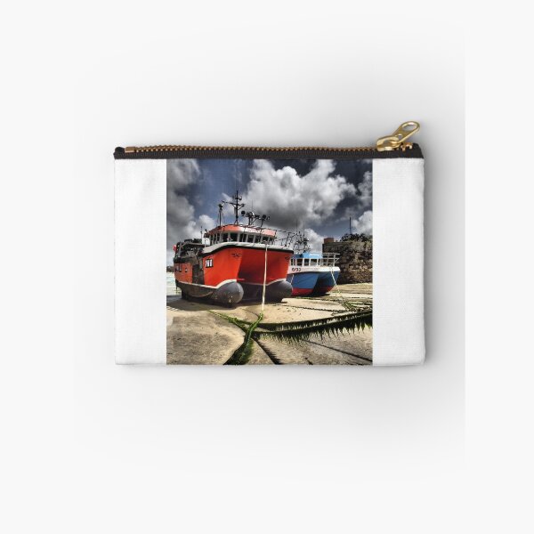 Item preview, Fishing Boats Newquay Harbour, Cornwall. designed and sold by Hazel Jones - Rhodes .