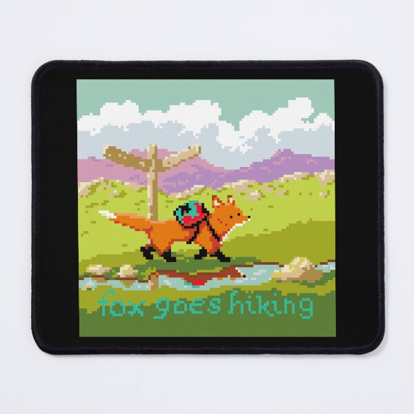 Item preview, Fox Goes Hiking designed and sold by Foxloxart.