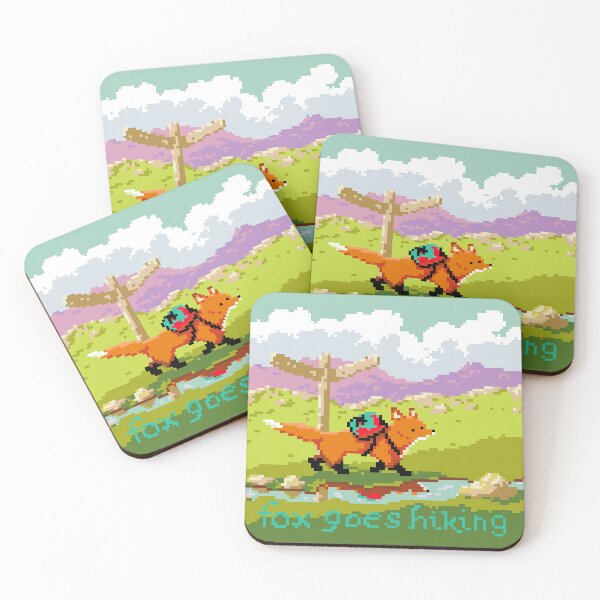 Item preview, Fox Goes Hiking designed and sold by Foxloxart.