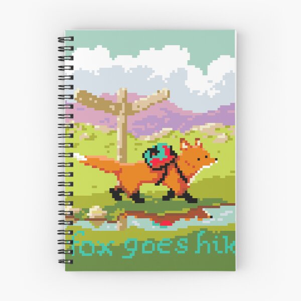 Item preview, Fox Goes Hiking designed and sold by Foxloxart.