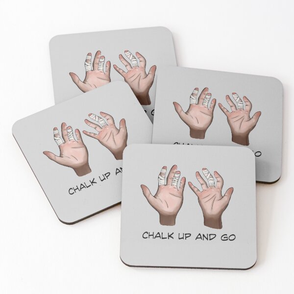 Item preview, Chalk up and go. Climbing hands designed and sold by zkadhyaa.