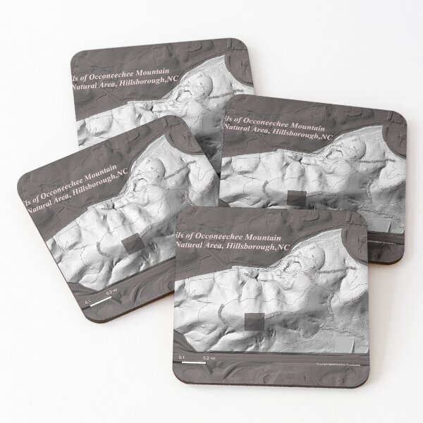 Item preview, Trails of Occoneechee Mountain State Natural Area, North Carolina designed and sold by gistinker.