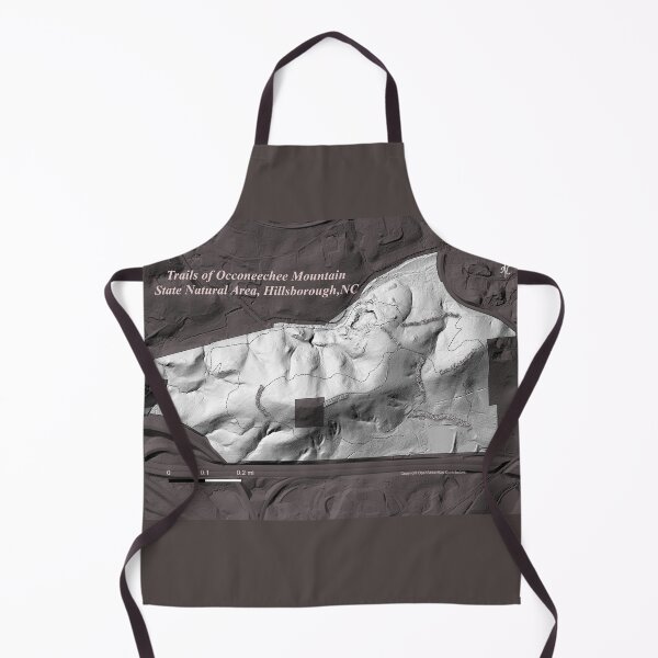 Item preview, Trails of Occoneechee Mountain State Natural Area, North Carolina designed and sold by gistinker.