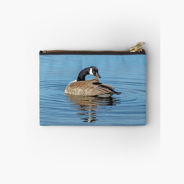 Item preview, Canada Goose preening his feathers designed and sold by lisavonbiela.