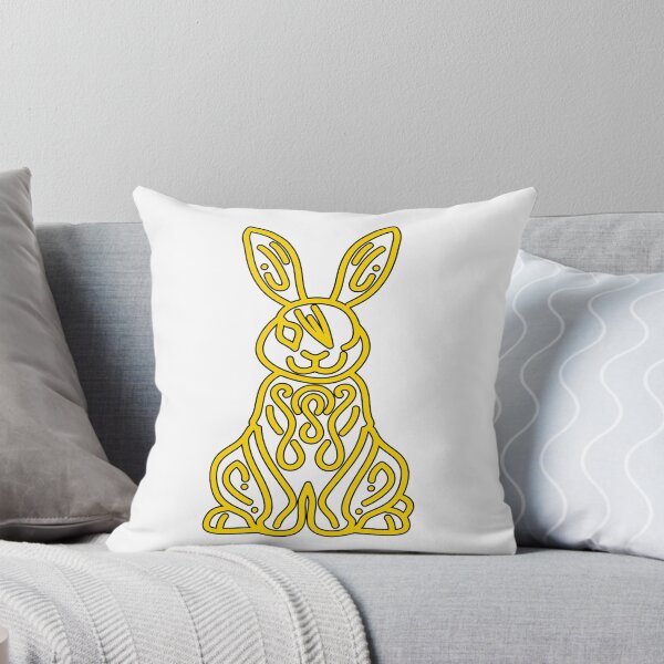 Item preview, golden bunny for happy easter designed and sold by MaveArts.