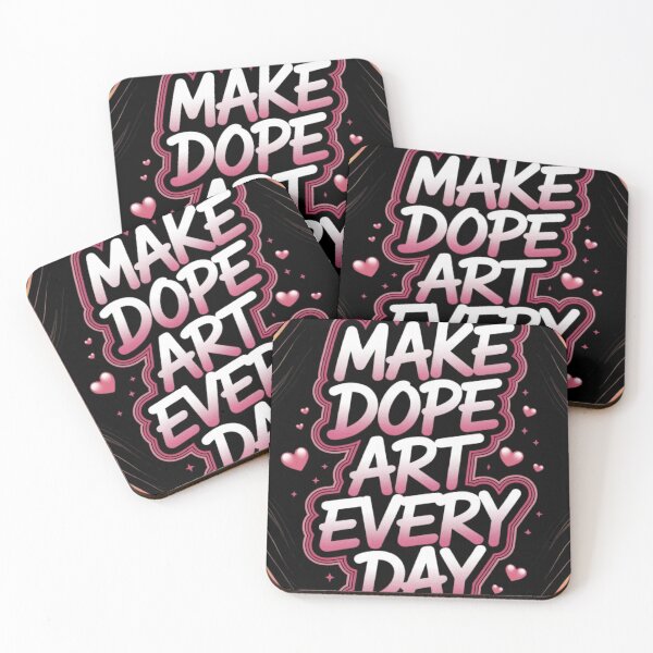 Item preview, Make Dope Art Every Day designed and sold by DesignzByJai.
