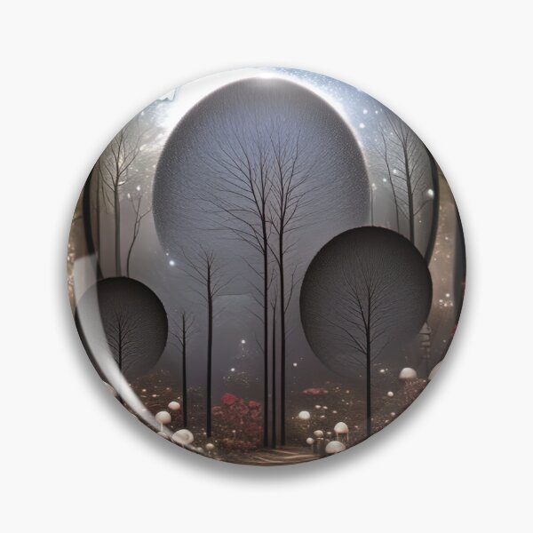 Item preview, Lunar Mire: The Whispering Grove Beneath the Silvered Sky designed and sold by bloorose.
