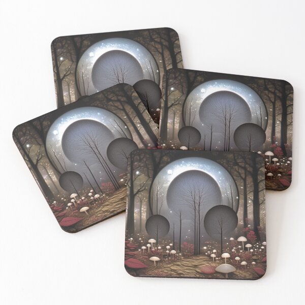 Item preview, Lunar Mire: The Whispering Grove Beneath the Silvered Sky designed and sold by bloorose.