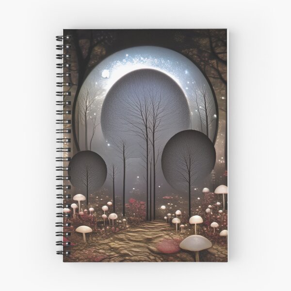 Item preview, Lunar Mire: The Whispering Grove Beneath the Silvered Sky designed and sold by bloorose.