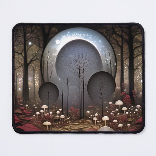 Item preview, Lunar Mire: The Whispering Grove Beneath the Silvered Sky designed and sold by bloorose.
