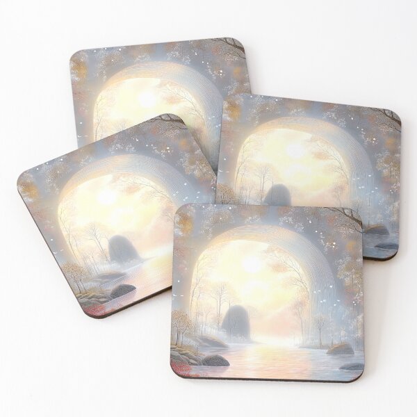 Item preview, Ethereal Gateway: The Whispering Light of the Hidden Glade designed and sold by bloorose.