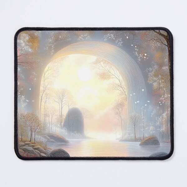 Item preview, Ethereal Gateway: The Whispering Light of the Hidden Glade designed and sold by bloorose.