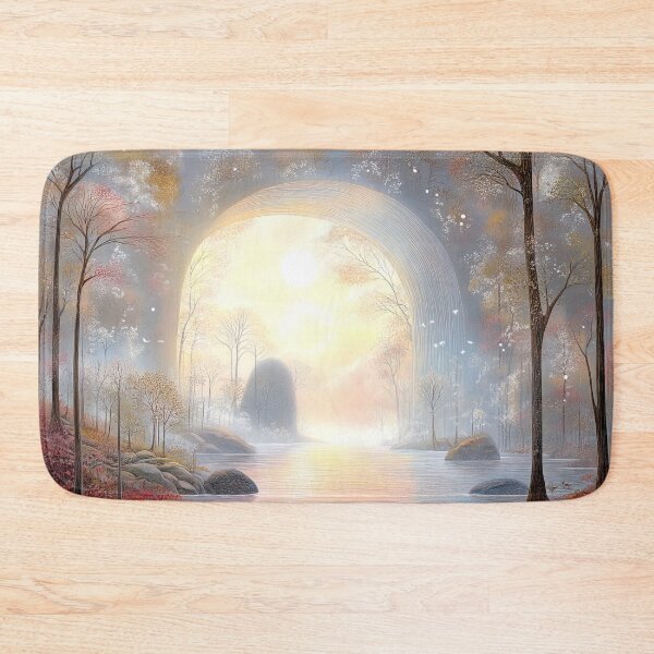 Item preview, Ethereal Gateway: The Whispering Light of the Hidden Glade designed and sold by bloorose.