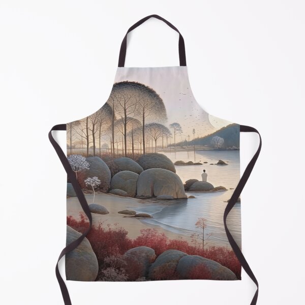 Item preview, Silent Seclusion: The Whispering Shore Under the Pale Moon designed and sold by bloorose.