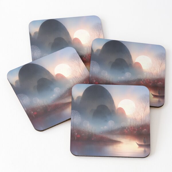 Item preview, Twilight Passage: The Whispering Waters at Dusk's Embrace designed and sold by bloorose.
