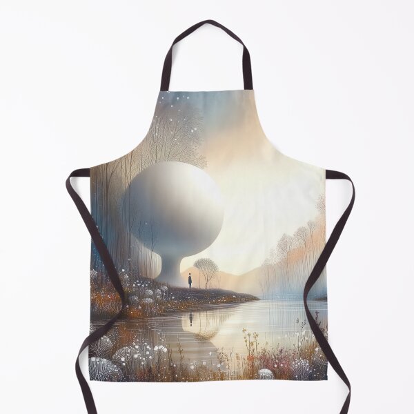 Item preview, Ephemeral Luminescence: The Whispering Shore of Silent Giants designed and sold by bloorose.