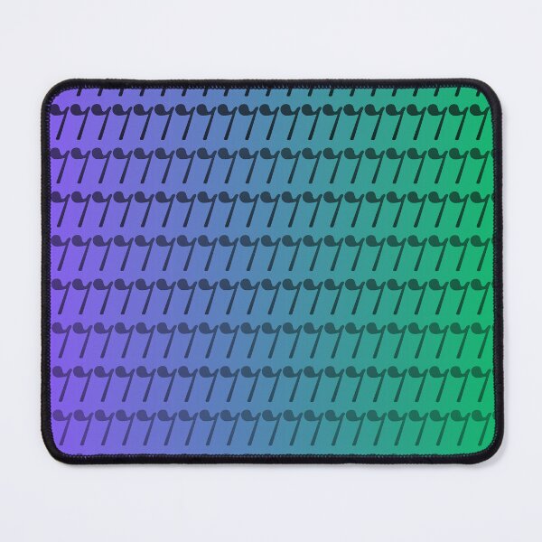 Item preview, An Eighth Rest On Purple & Green Gradient designed and sold by BrightrDayMusicArt.