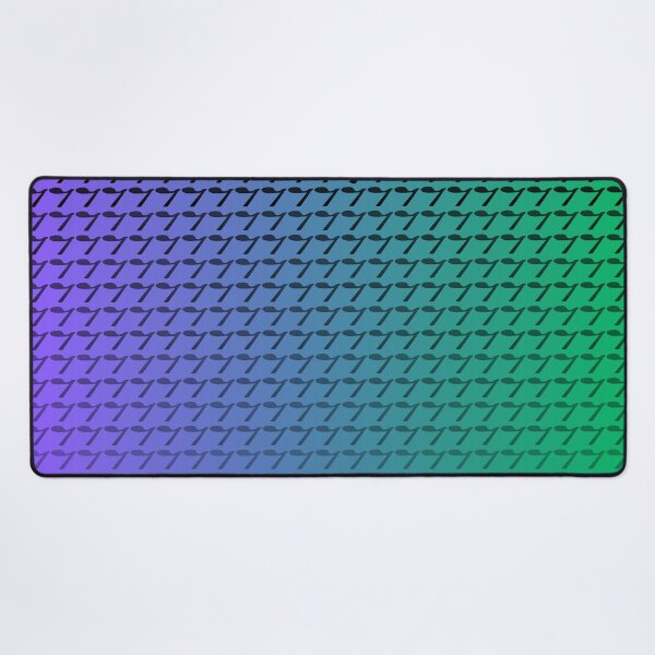 Item preview, An Eighth Rest On Purple & Green Gradient designed and sold by BrightrDayMusicArt.