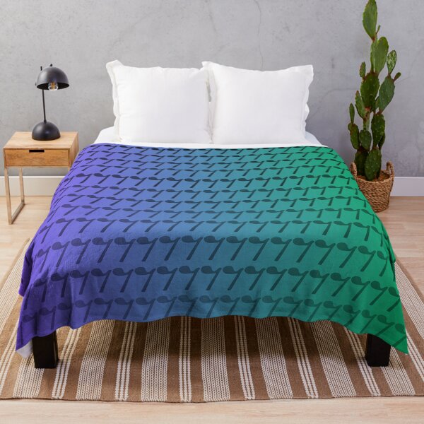 Item preview, An Eighth Rest On Purple & Green Gradient designed and sold by BrightrDayMusicArt.
