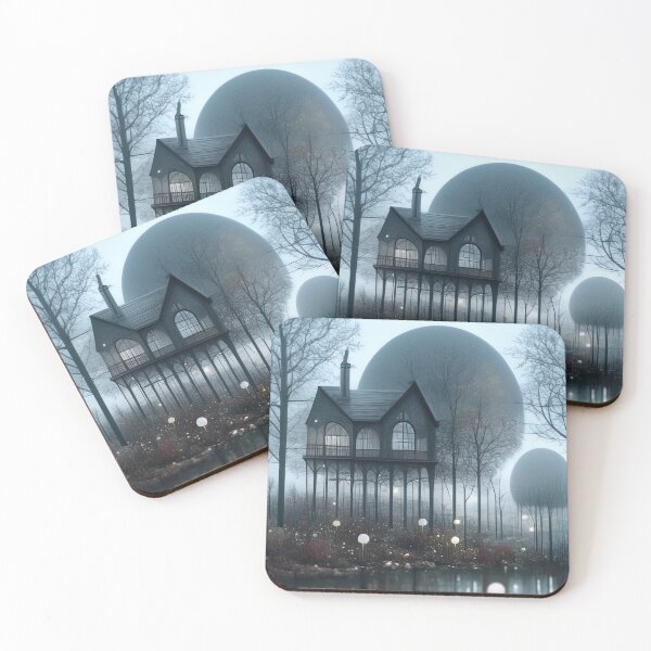 Item preview, Moonlit Mire: The Whispering House on Stilts designed and sold by bloorose.